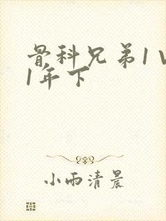 骨科兄弟1 V1年下