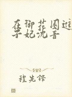 在御花园进入太子妃沈音