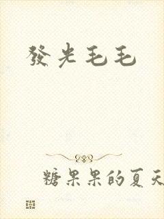 发光毛毛