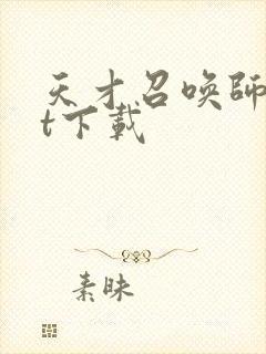 天才召唤师txt下载