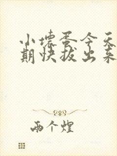 小坏蛋今天危险期快拔出来