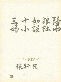 三十如狼陪读妈妈小说杜雨馨