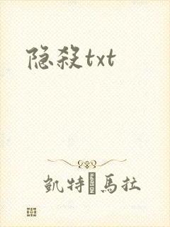 隐杀txt
