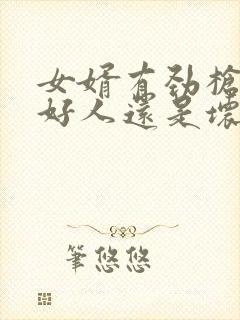 女婿有劲枪枪是好人还是坏人