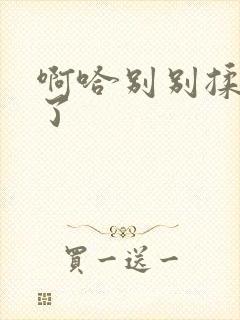 啊哈别别揉那处了