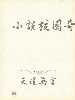 小说校园奇侠
