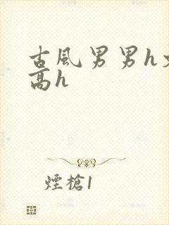 古风男男h文肉高h