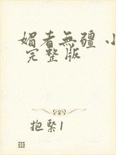 媚者无疆 小说 完整版