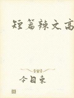 短篇辣文高h