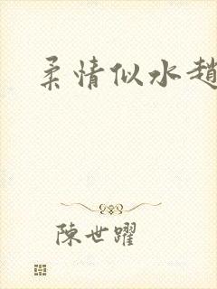 柔情似水赵雅儿