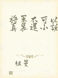 将军不可以魏云真慕迟小说笔趣阁