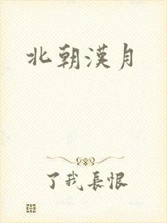 北朝汉月