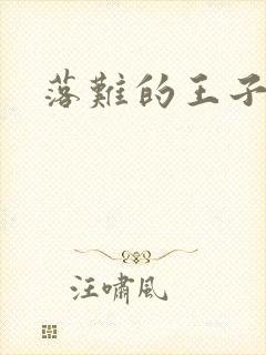 落难的王子
