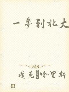 一梦到北大