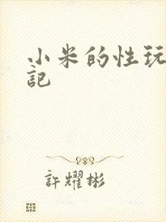 小米的性玩具日记