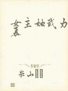 女主她武力值爆表