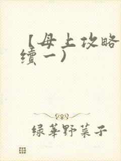 【母上攻略】(续一)