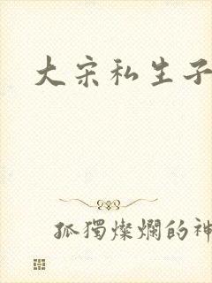 大宋私生子