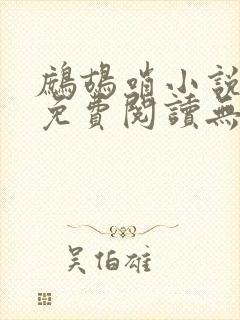 鹧鸪哨小说网站免费阅读无弹窗