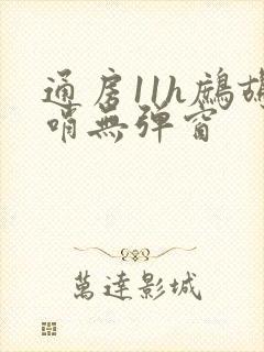 通房11h鹧鸪哨无弹窗