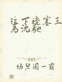 往下边塞玉器骑马沈驰