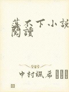 落不下小说免费阅读