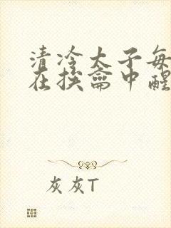清冷太子每日都在挨龠中醒来小说