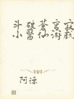 斗破苍穹寂寞的小医仙游戏世界