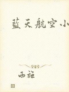 蓝天航空小说
