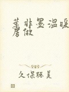 叶非墨温暖在厨房做