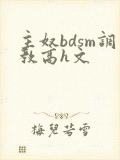 主奴bdsm调教高h文