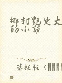 乡村艳史大肉榛的小说