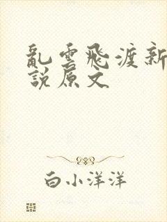 乱云飞渡新编小说原文