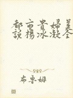 都市贵妇美腿小说杨冰凝全文阅读