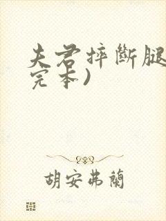 夫君摔断腿后(完本)