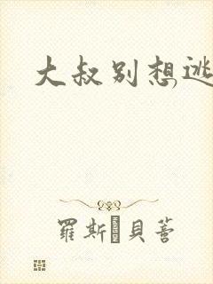 大叔别想逃
