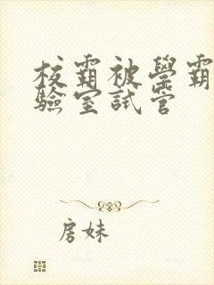 校霸被学霸压实验室试管