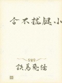 合不拢腿小说