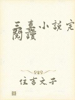 三喜小说完整版阅读