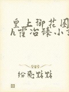 皇上御花园hlh霍冶臻小说