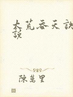 太荒吞天诀 小说