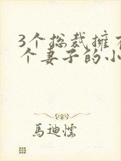 3个总裁拥有一个妻子的小说