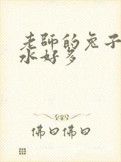 老师的兔子好软水好多