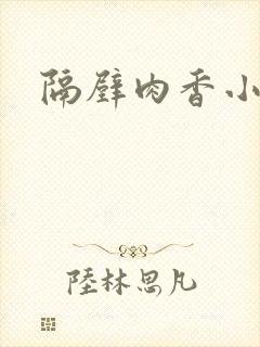 隔壁肉香小说
