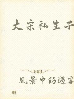大宋私生子