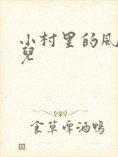 小村里的风流事儿