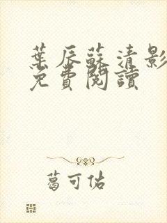 叶辰苏清影全文免费阅读