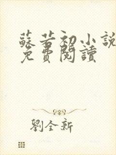 苏若初小说全文免费阅读