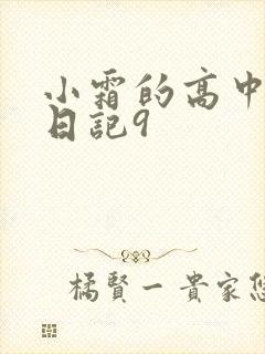 小霜的高中成长日记9