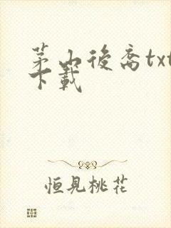 茅山后裔txt下载